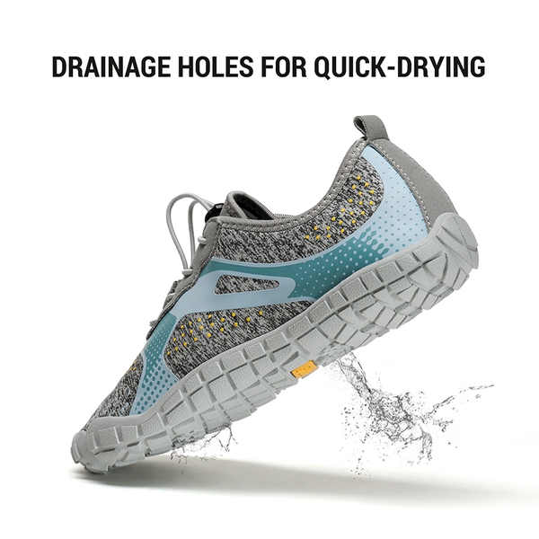 Men's Lightweight Water Shoes - GREY BLUE - 3